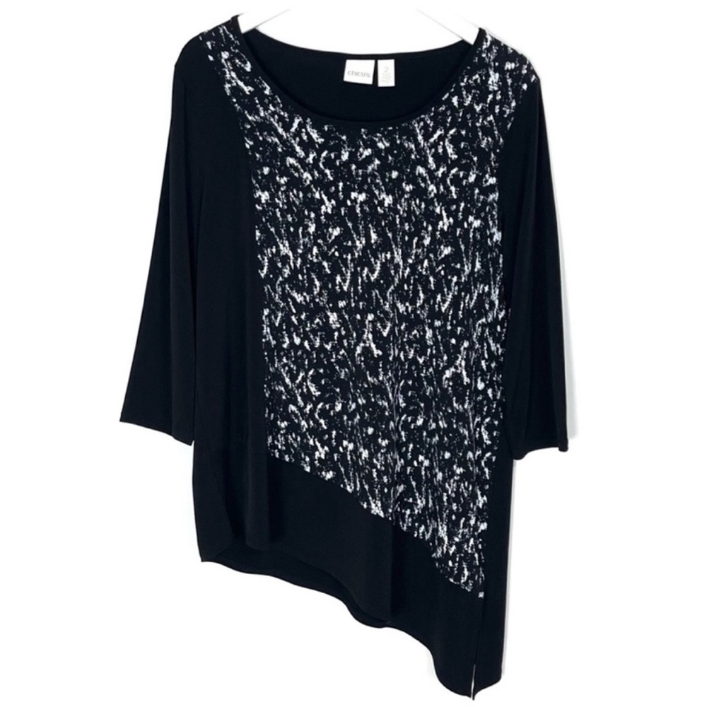 Chico’s Asymmetrical Blouse